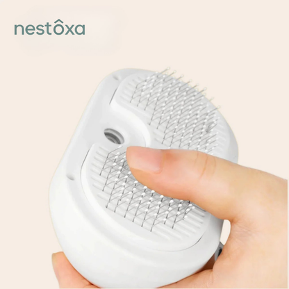 Nestoxa® Vapore Pro | Spazzola Professionale per la Cura del Pelo degli Animali
