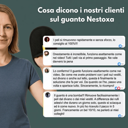 Guanto acchiappapeli