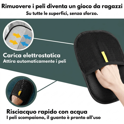 Guanto acchiappapeli