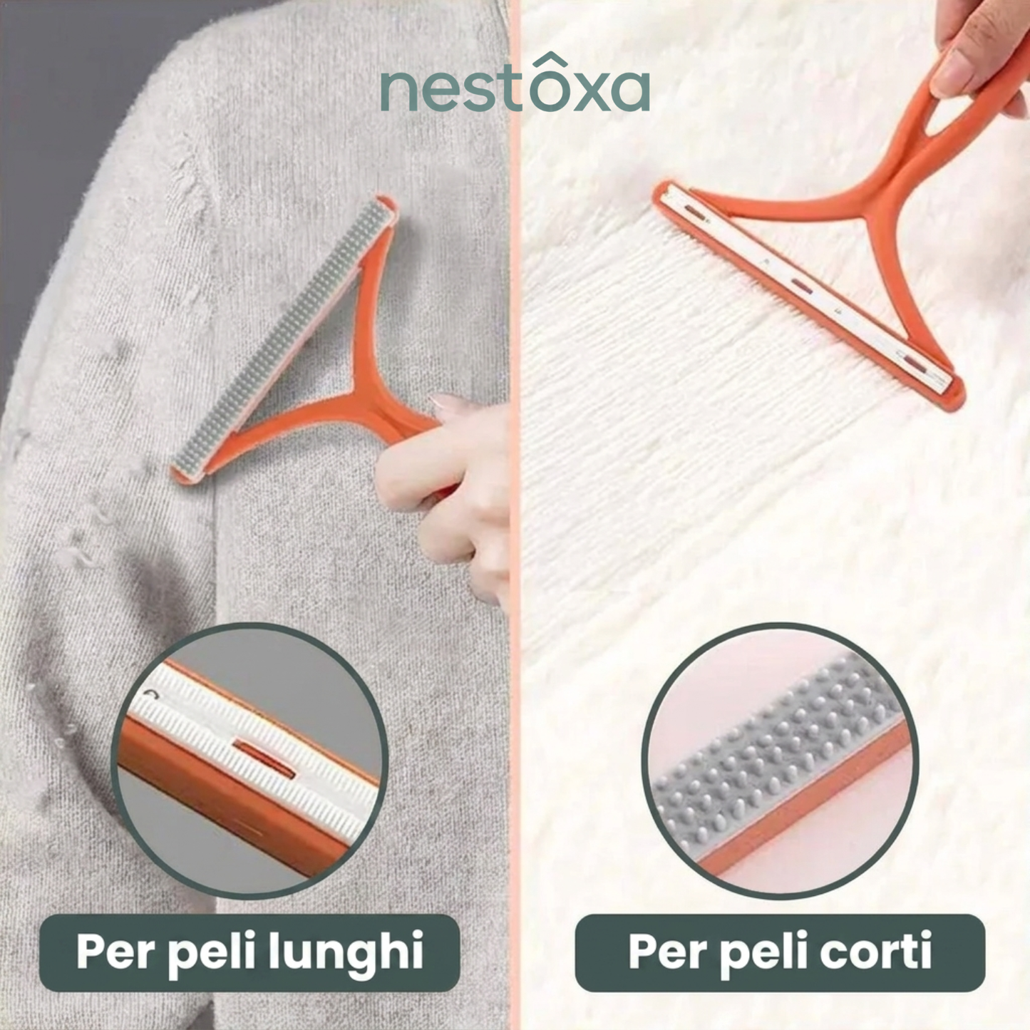 Rimuovipeli Bidirezionale per Animali Domestici