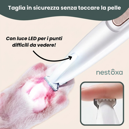 Nestoxa® PawBlade Pro - Trimmer di Precisione Professionale per Animali Domestici