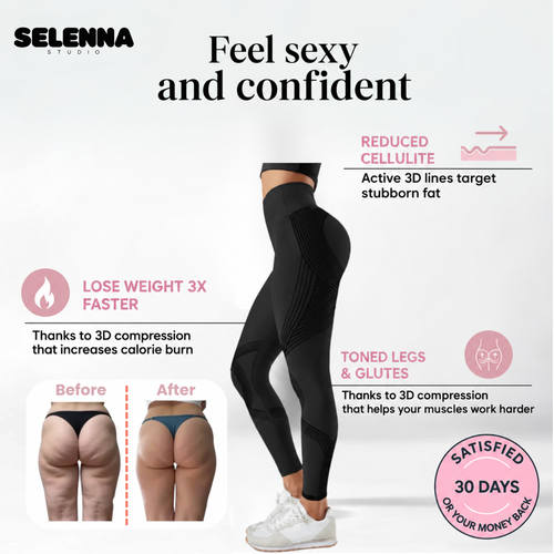 Selenna 3D Leggings – Reshape Your Silhouette Effortlessly