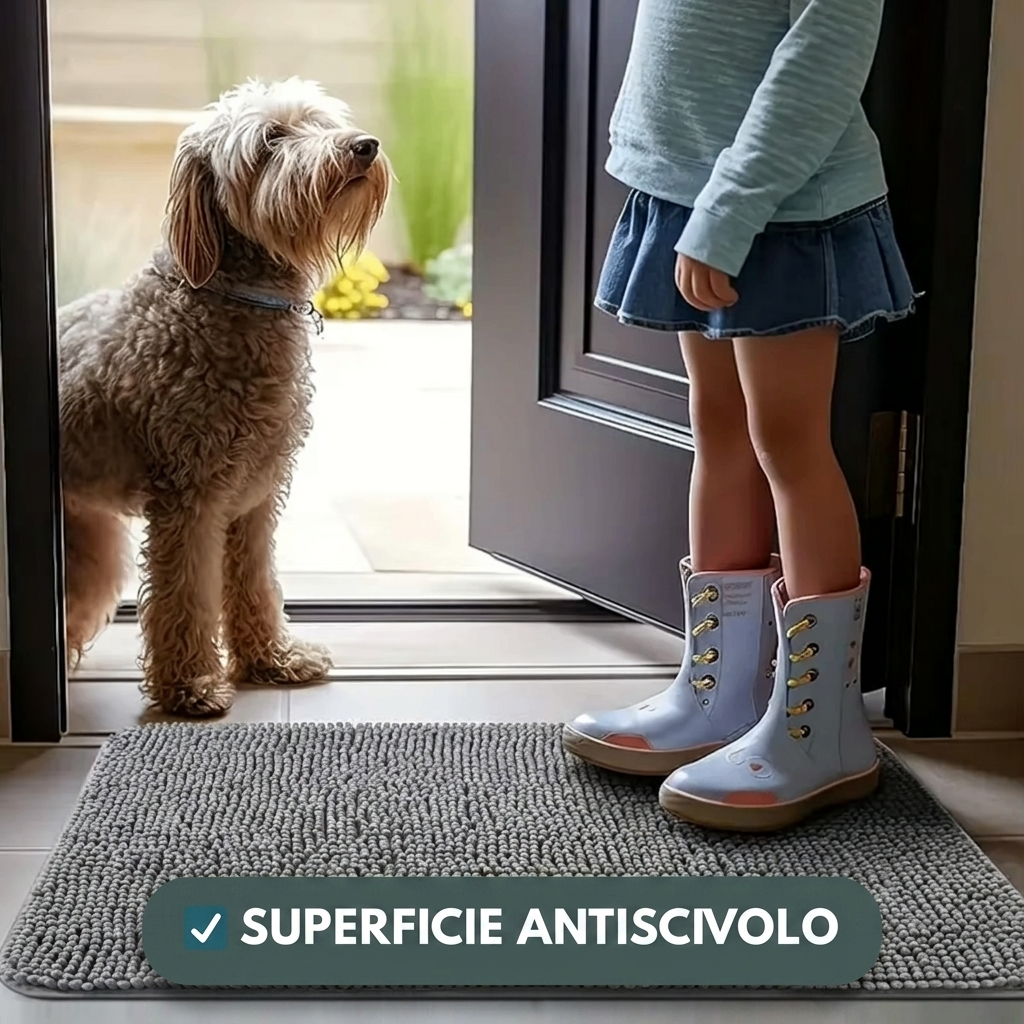 Tappetino ultra-assorbente per zampe di animali