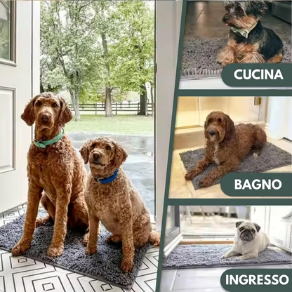 Tappetino ultra-assorbente per zampe di animali