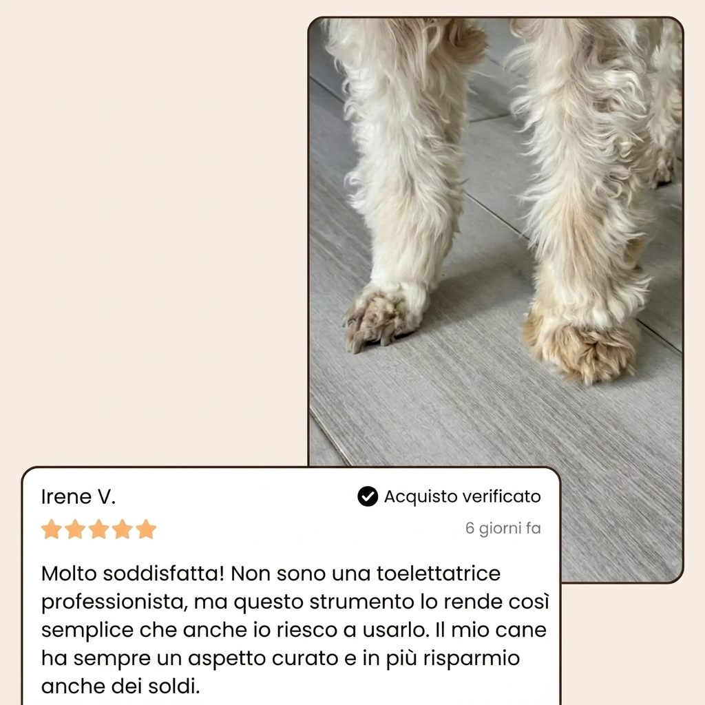 Nestoxa® PawBlade Pro - Trimmer di Precisione Professionale per Animali Domestici