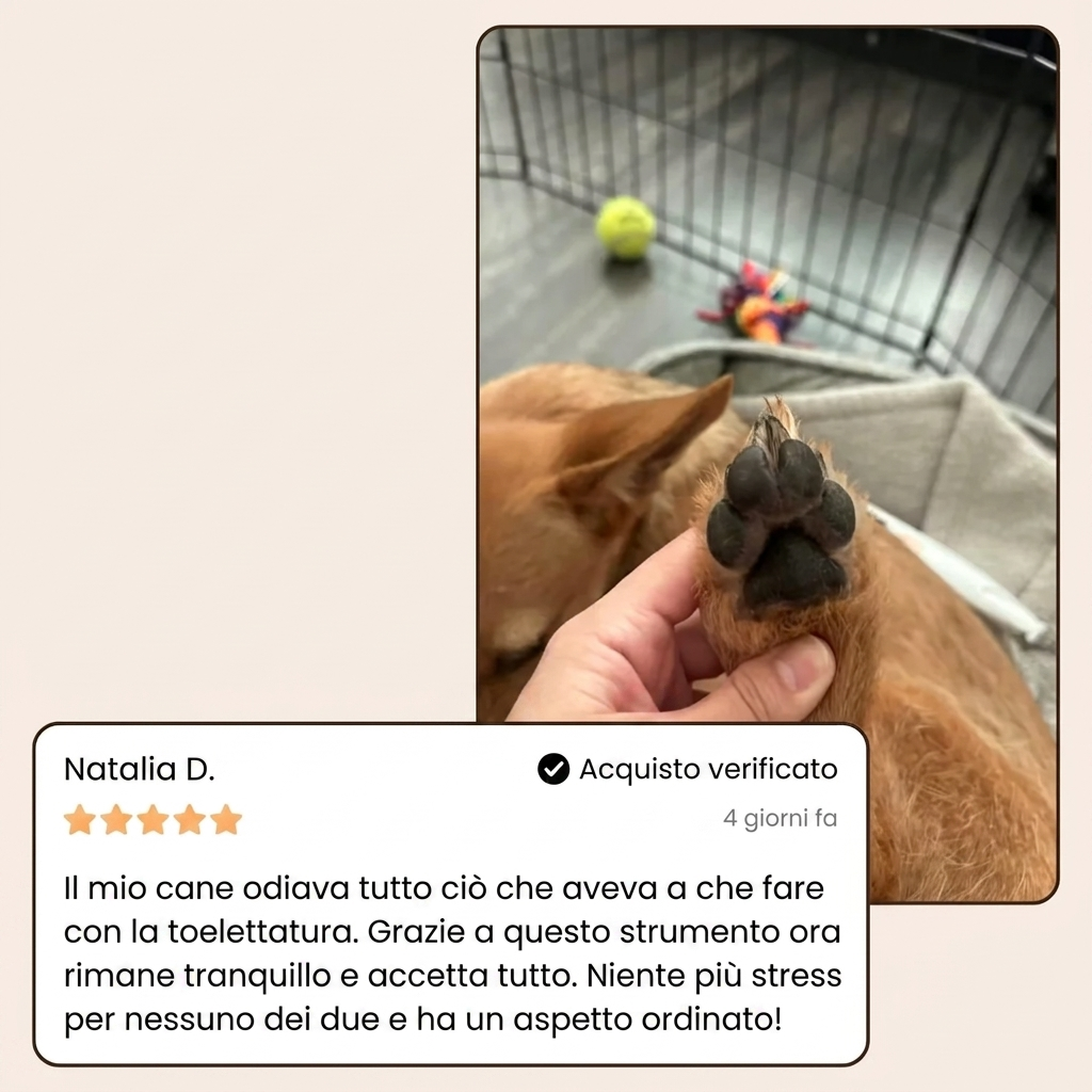 Nestoxa® PawBlade Pro - Trimmer di Precisione Professionale per Animali Domestici