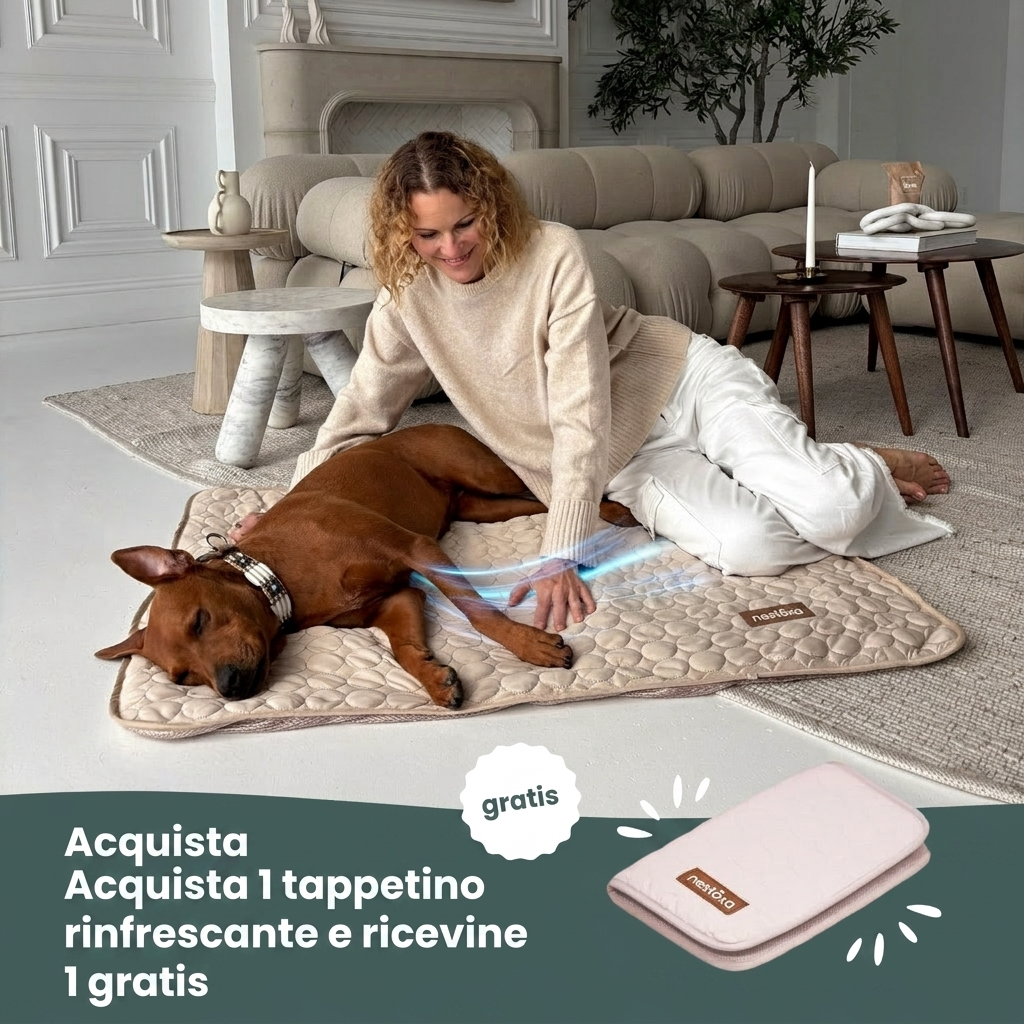 Nestoxa Tappetino Rinfrescante per Cani 2.0 ( 1+1 )