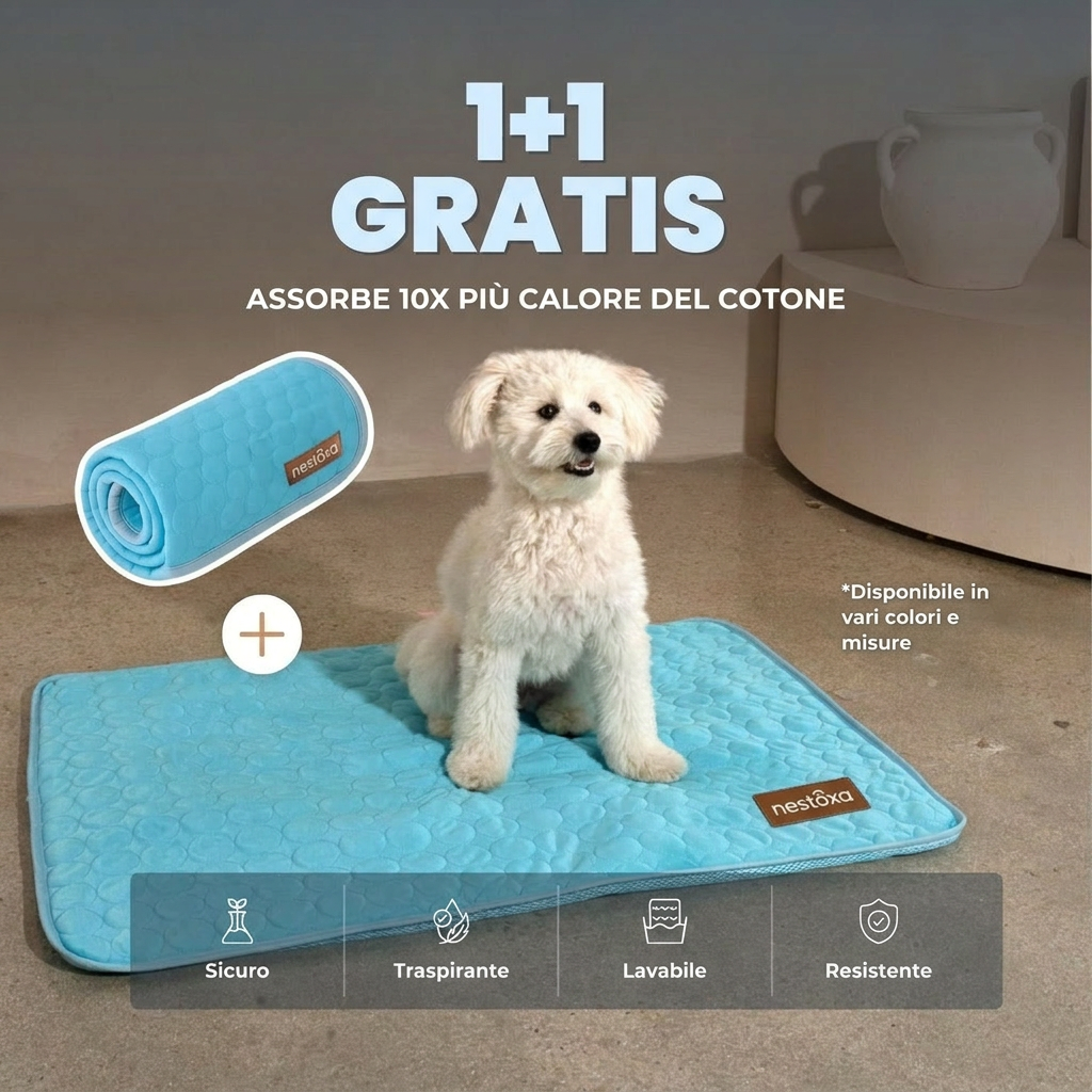 Nestoxa Tappetino Rinfrescante per Cani 2.0 ( 1+1 )