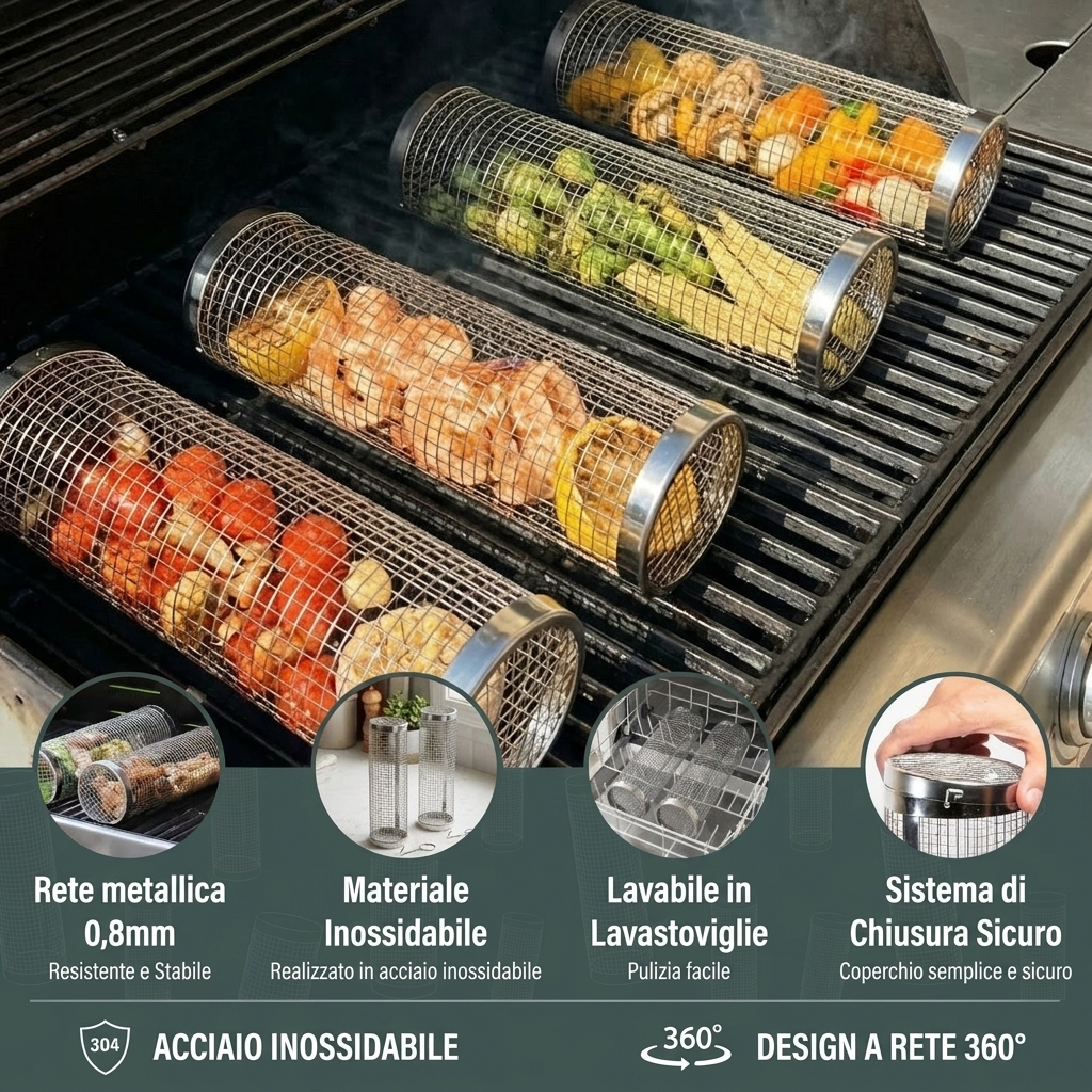 FuocoGrill™- Qualità premium, sempre grigliato alla perfezione