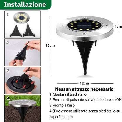 Faretti Solari da Terra