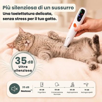 Nestoxa™ - Trimmer di Precisione per Gatti