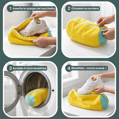 Nestoxa - Sacchetto per il Lavaggio delle Scarpe