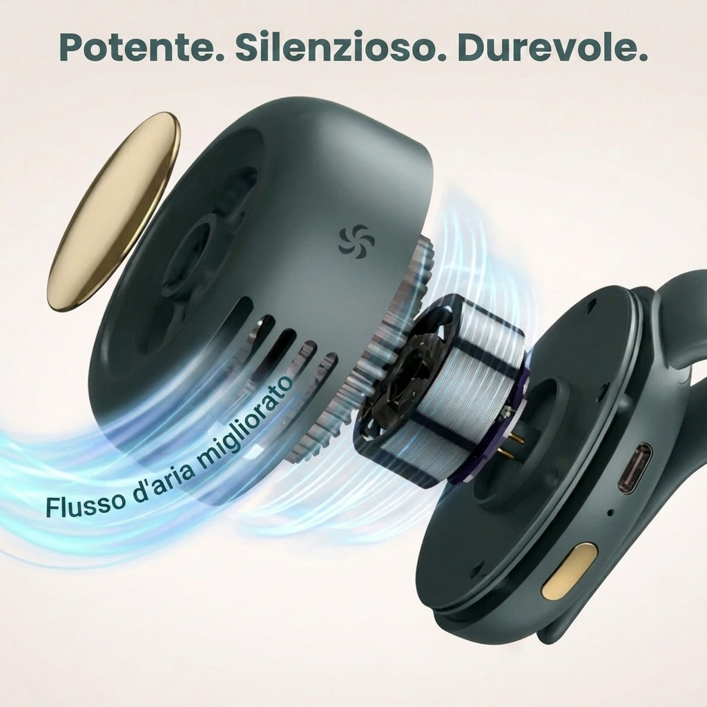 VentoClip™ - Il Ventilatore Clip