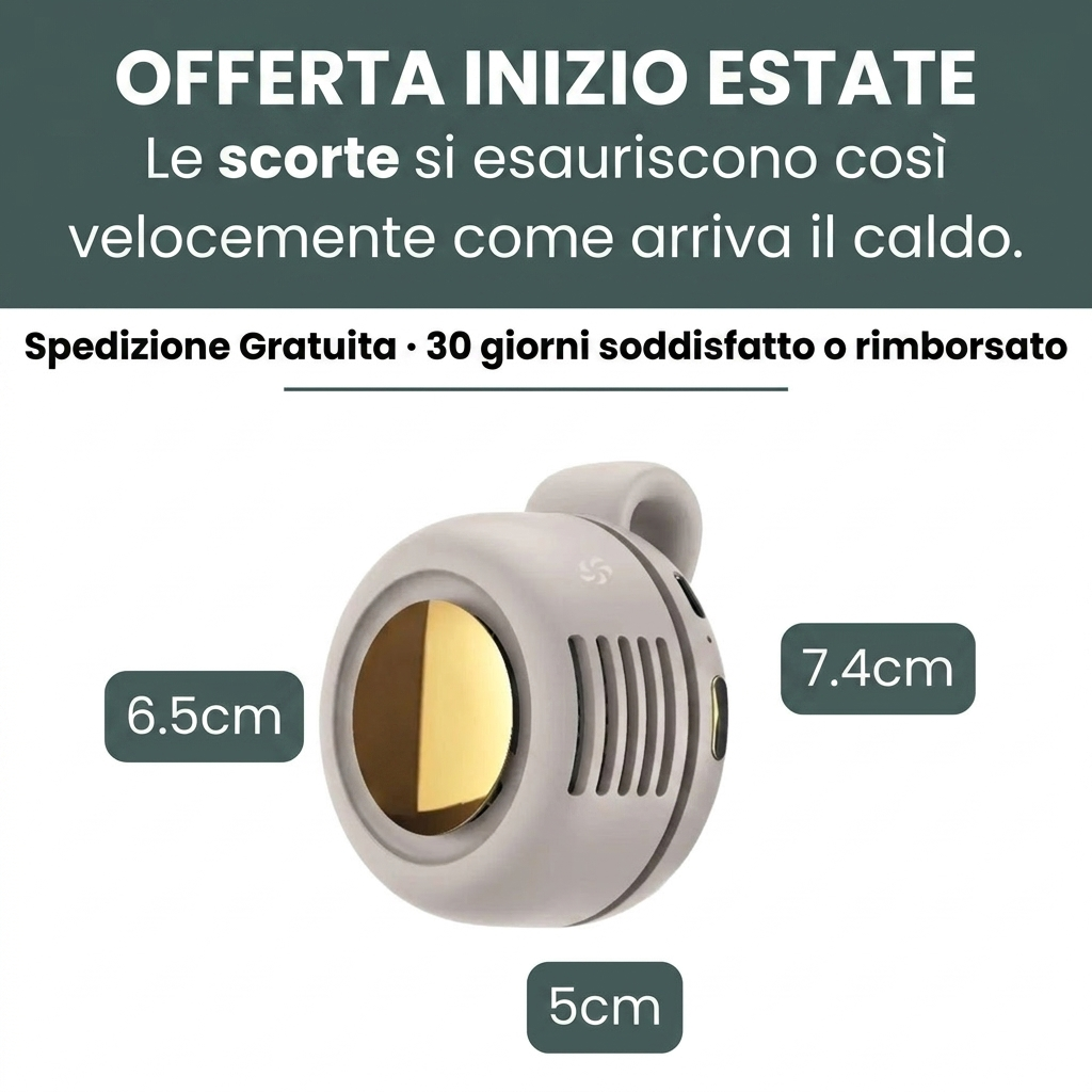 VentoClip™ - Il Ventilatore Clip